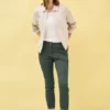 7/8 straight legs broek