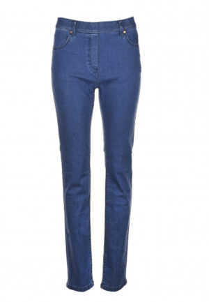 Mindset - Blauw | Dames | Jeans | Blauw | 48 | regular | Kamst mode