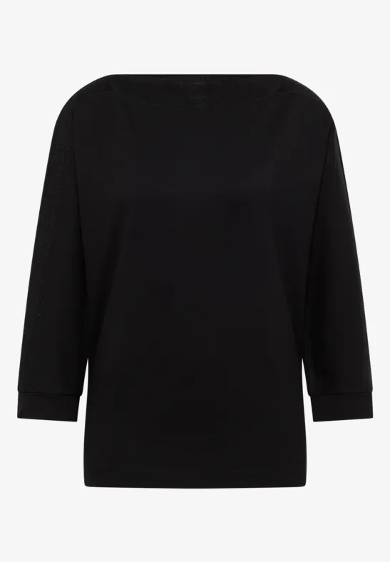 Batwing shirt met tape - Afbeelding 2