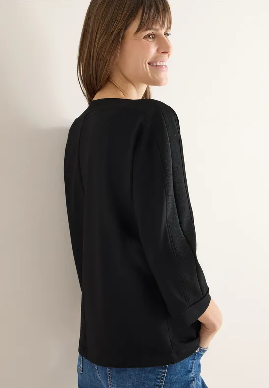 Batwing shirt met tape - Afbeelding 3