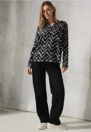 Bedrukte blouse
