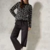 Behaaglijke jacquard trui