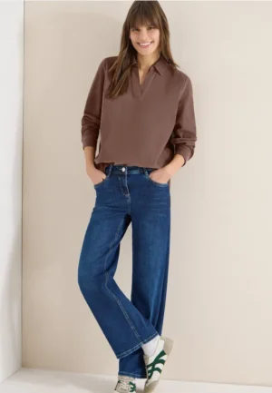 Blouse met omslag