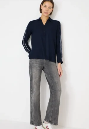 Blouse met tape details