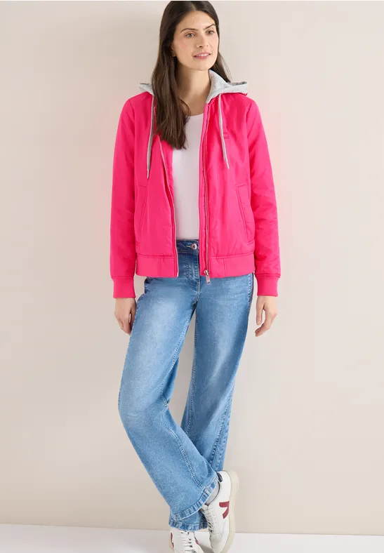 Blouson met sweatcapuchon