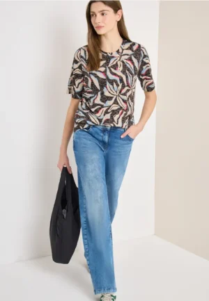 Breakaway shirt met print
