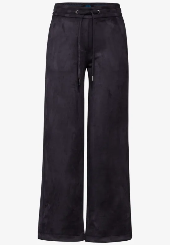 Broek in velourslook - Afbeelding 2