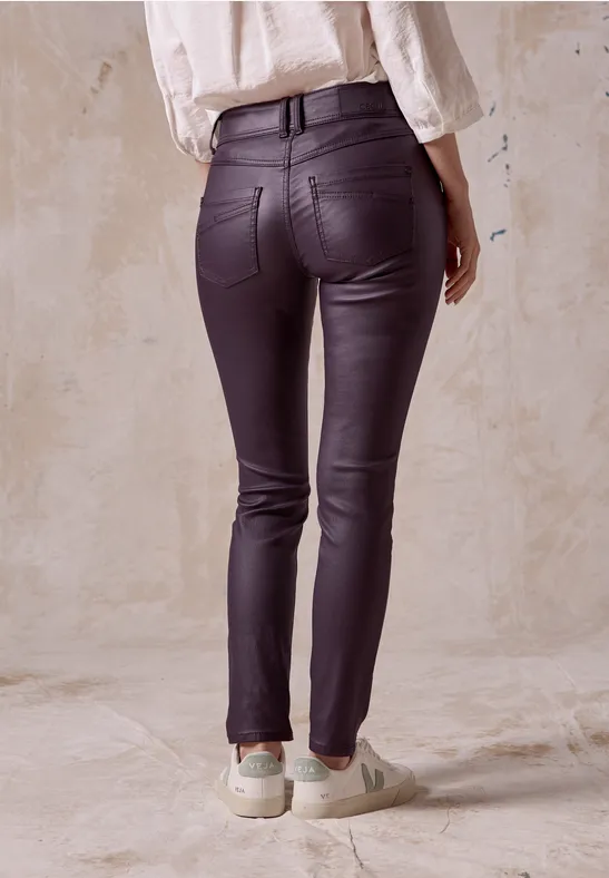 Broek met coating - Afbeelding 3