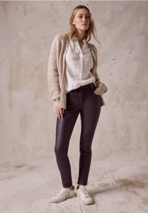 Broek met coating