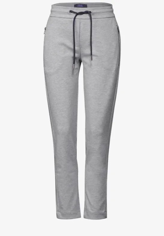 Broek met gemêleerde look - Afbeelding 2