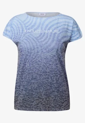 Alternative view of Burnout tekst Shirt