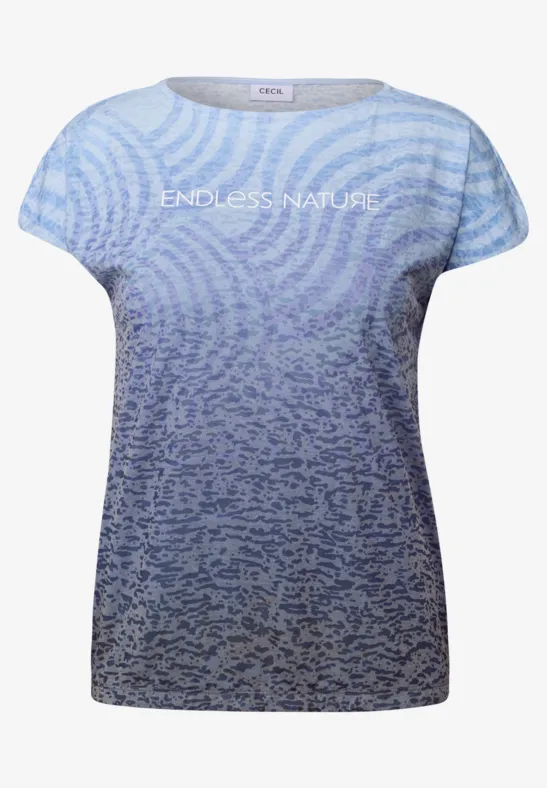 Burnout tekst Shirt - Afbeelding 2