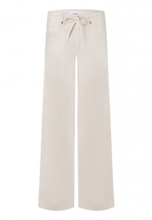 cambio - Beige | Dames | Broek | Beige | 40 | regular | Kamst mode