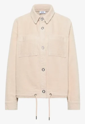 Alternative view of Corduroy jas met trekkoord