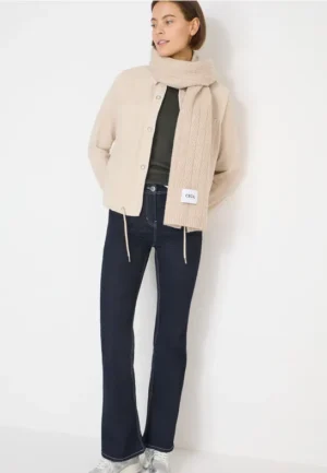 Corduroy jas met trekkoord