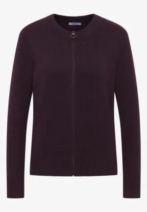 Alternative view of Cosy vest met ritssluiting