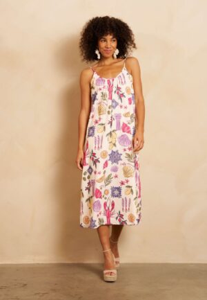Jurk Aileen | Multi Element Print