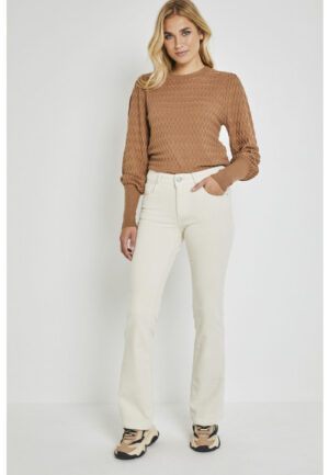 Para Mi - Wit | Dames | Broek | Wit | 34 | regular | Kamst mode