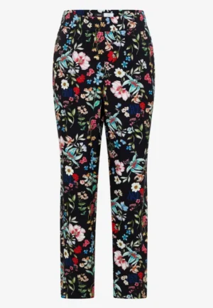 Alternative view of Florale loose fit broek