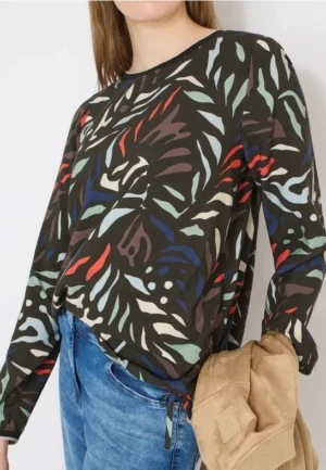 Gedessineerde blouse
