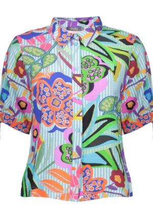 Geisha - Multicolor | unisex | Blouse | Multicolor | 3XL | regular | Kamst mode