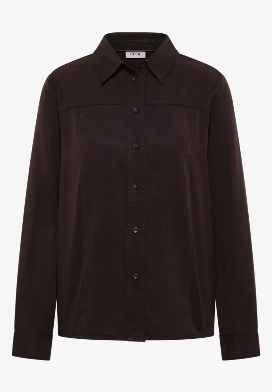 Gekleurd Lyocell overhemd blouse - Afbeelding 2