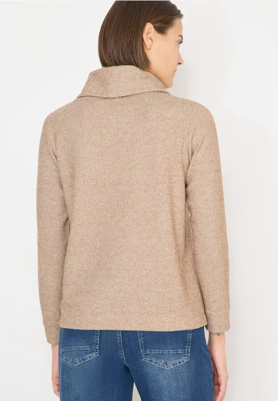 Gemêleerd shirt met tape - Afbeelding 3