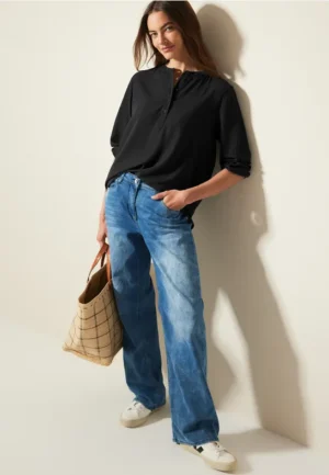 Gestructureerde blouse