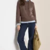 Hoodie met rugprint