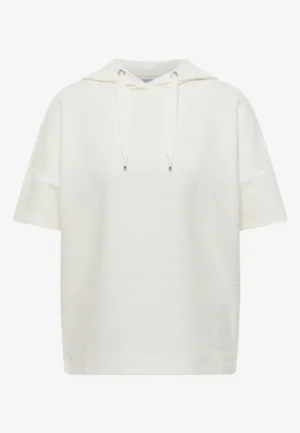 Alternative view of Hoodie shirt in effen kleur