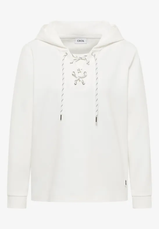 Hoodie shirt met touwtjes - Afbeelding 2