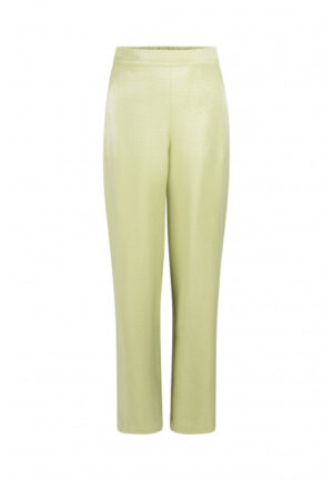 Jansen Amsterdam - Groen | Dames | Broek | Groen | 38 | regular | Kamst mode