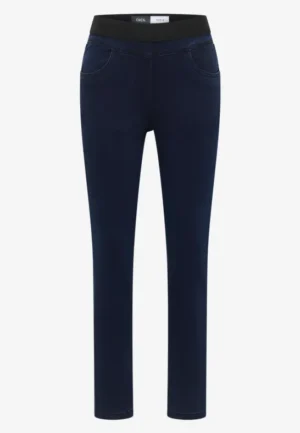Alternative view of Jeans met elastische tailleband