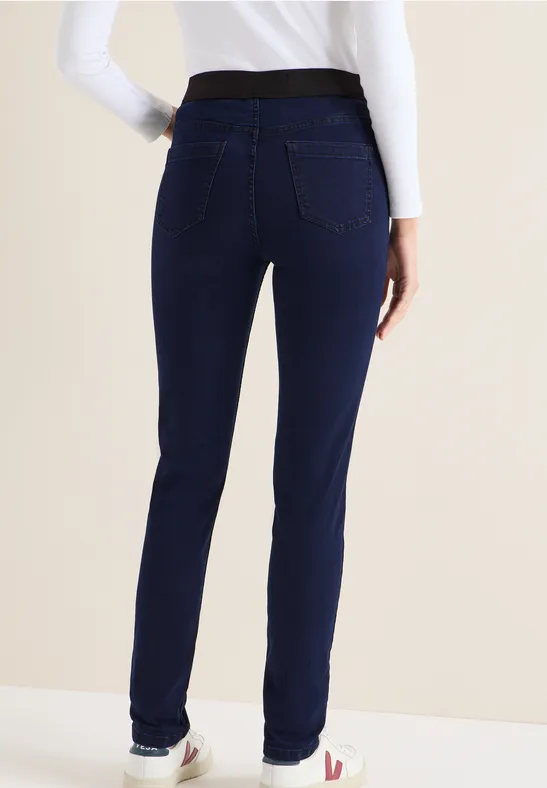 Jeans met elastische tailleband - Afbeelding 3