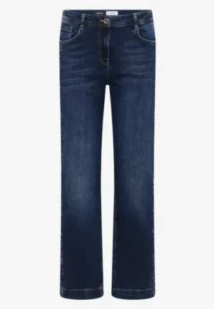 Alternative view of Jeans met gallonstrepen