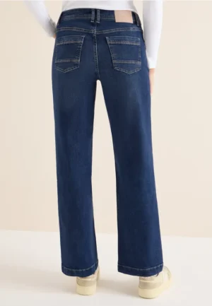 Alternative view of Jeans met gallonstrepen