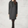Jurk in krijtstreep-look