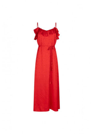 Lofty Manner - Rood | Dames | Jurk | Rood | L | regular | Kamst mode