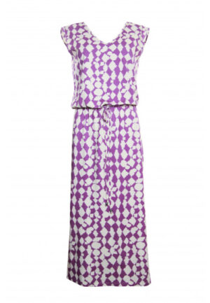 Poools - Paars | Dames | Jurk | Paars | 46 | regular | Kamst mode