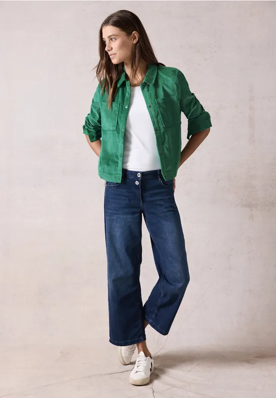Kort corduroy jack