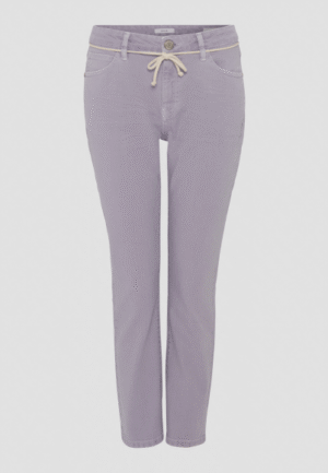 Opus - Paars | Dames | Broek | Paars | 42/28 | regular | Kamst mode