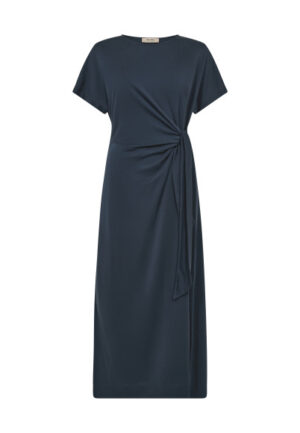 Mos Mosh - Blauw | Dames | Jurk | Blauw | L | regular | Kamst mode