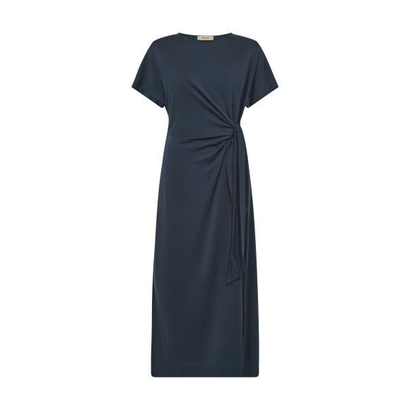 Mos Mosh - Blauw | Dames | Jurk | Blauw | L | regular | Kamst mode