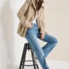 Midi trenchcoat