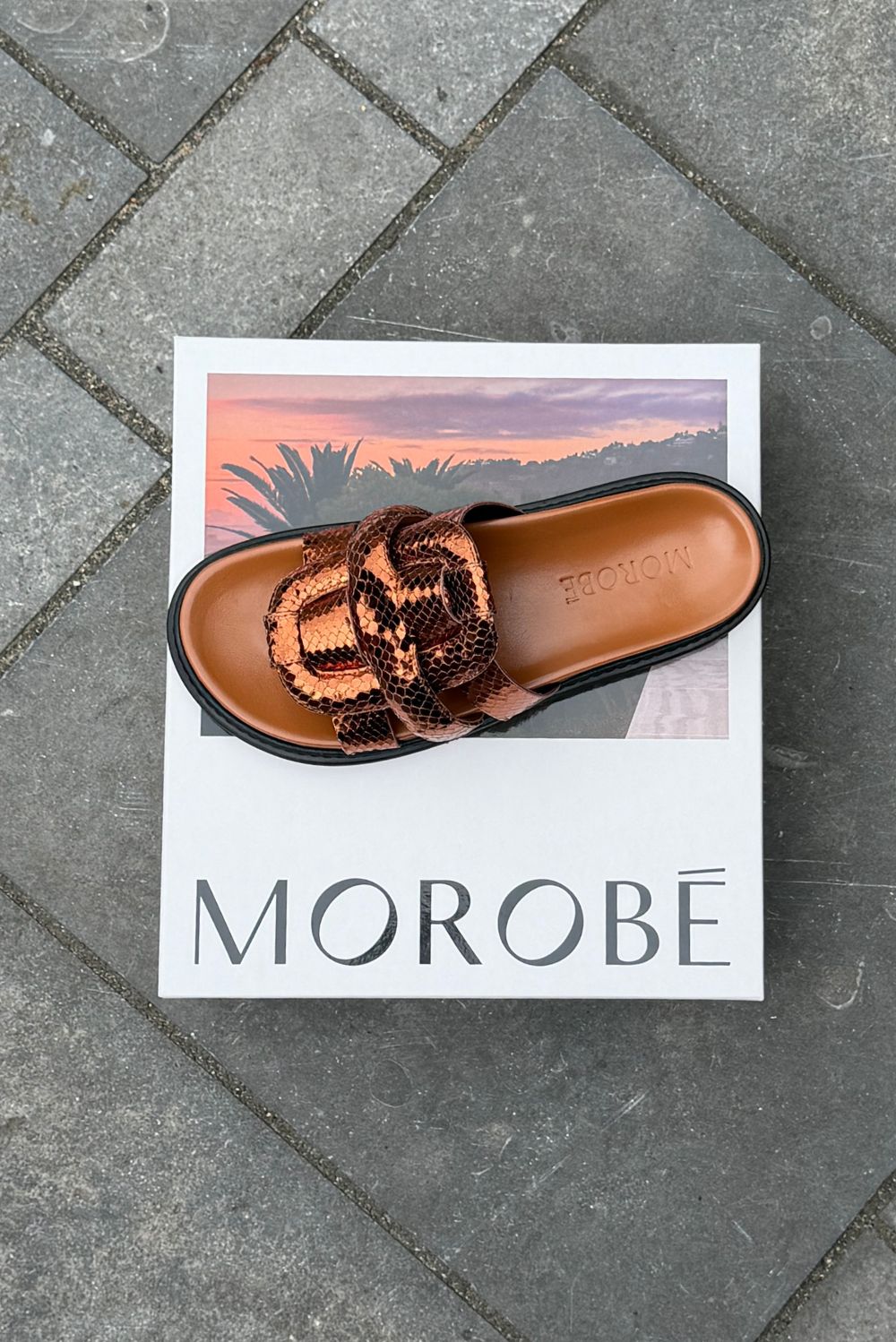 Morobe sandalen Emilia 66 fig pyt