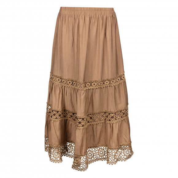Nukus - Bruin | Dames | Rok | Bruin | M | regular | Kamst mode