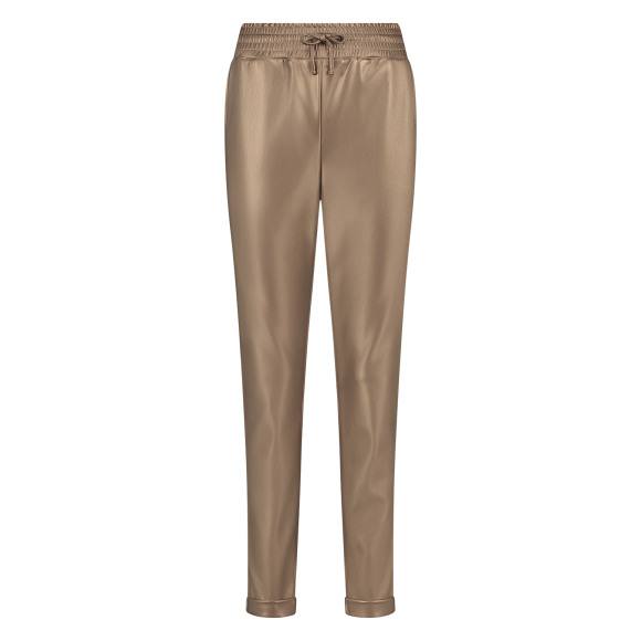 Nukus - Geel | Dames | Broek | Geel | XXL | regular | Kamst mode