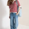 Poloshirt met korte mouwen in meshkwaliteit