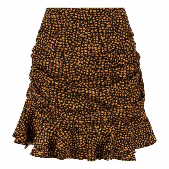 Lofty Manner - Bruin | Dames | Rok | Bruin | XS | regular | Kamst mode