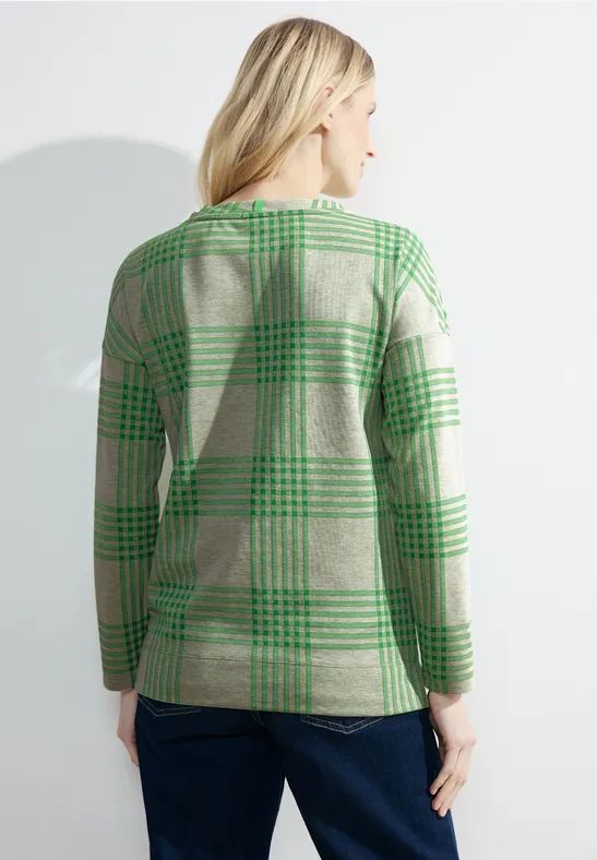 Ruiten jacquard shirt - Afbeelding 3
